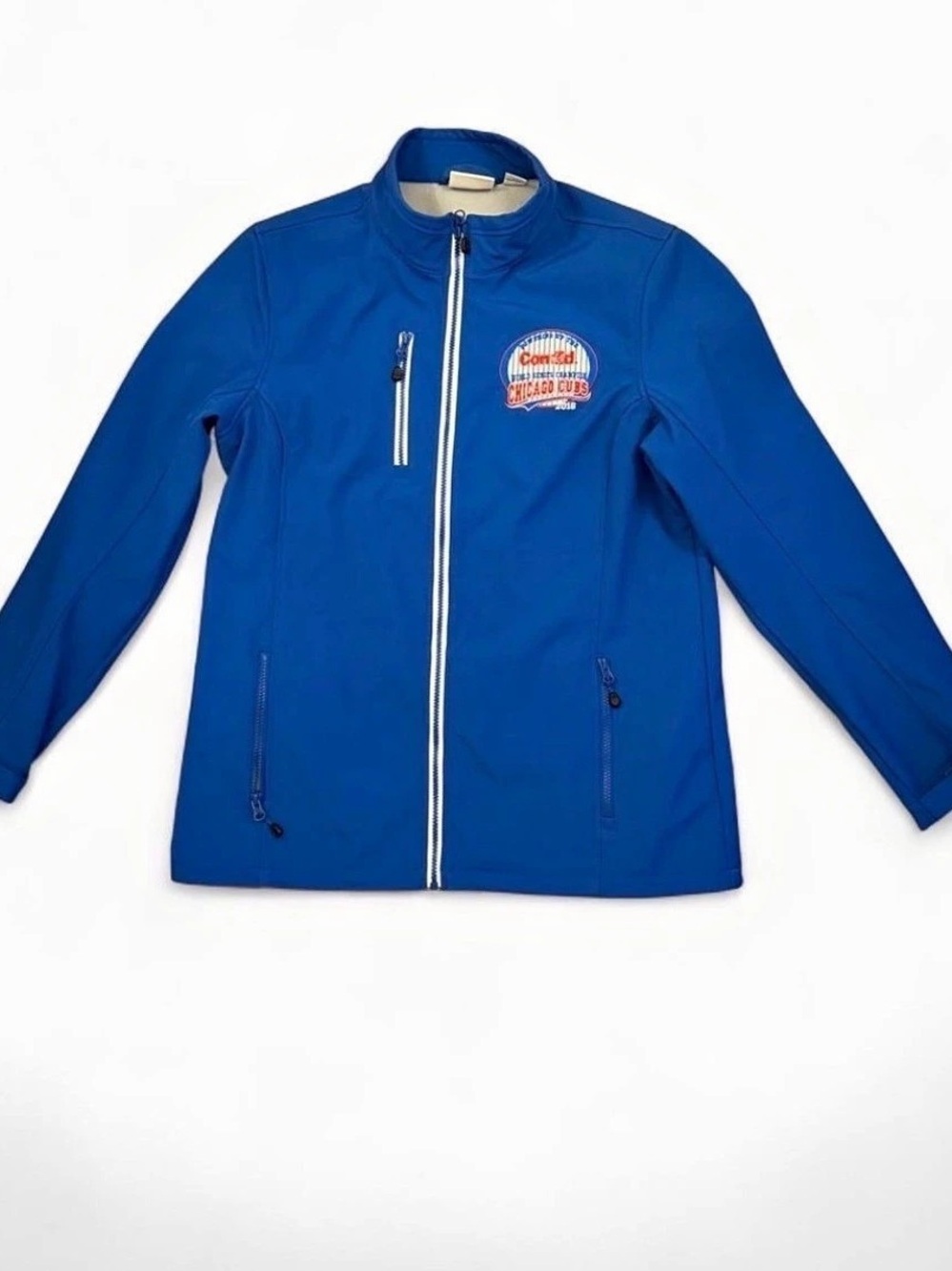 Chicago Cubs 2016 Blue Full-Zip Jacket Like New